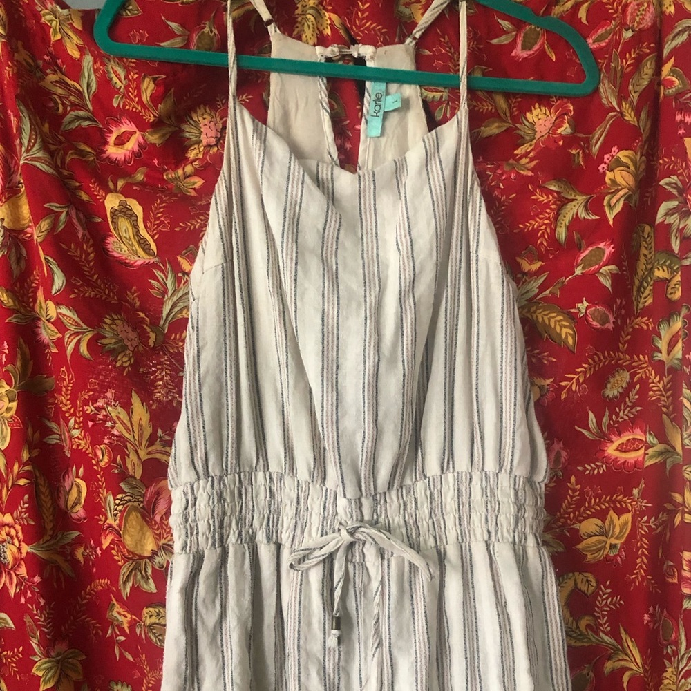 Karlie Summer Linen Jumpsuit